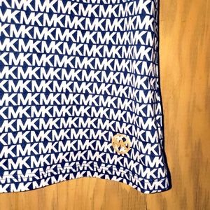 Michael Kors Ladies T-shirt size xs, Blue & Gold